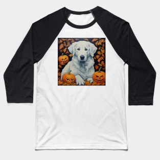 Kuvasz Halloween Baseball T-Shirt